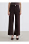 Wideleg Women's Jean Trousers - 2