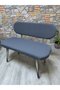 First New Model Bomb Fabric Bench Cover in Turkey Kitchen Restaurant Cafe Pouf Bench Cover - 3