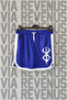 Berserk Printed Piped Detail Jersey Sports Training Shorts