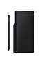 غطاء قابل للطي لهاتف Galaxy Z Fold3 5G مع قلم - أسود