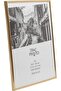 BACKLOADER Poster Certificate Photo Frame Acrylic (Non Glass) Gold A3 (29.7 x 42 cm) - 2