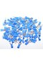 Electric Fork Type Shoe 5mm Blue, 100B/Set - 2