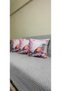 3D Digital Printed Set of 2 Modern Decorative Throw Pillow Covers Single Sided 43X43 cm - 3