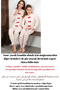 Soft Fabric Women's Pajama Set Mother Daughter Matching Pajama Set - 3