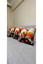 3D Digital Printed Set of 2 Modern Decorative Throw Pillow Covers Single Sided 43X43 cm - 6