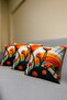 3D Digital Printed Set of 2 Modern Decorative Throw Pillow Covers Single Sided 43X43 cm - 5