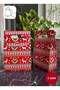 Patterned Cardboard Bag - 1 Piece 11X17 cm (5 cm Gusseted) with Lid
