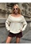 Soft Textured Madonna Collar Knitwear Sweater - 6