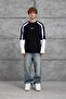 Men's Regular Sweatshirt Life on the Street Black Oversize - 5
