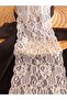 White Wide Interlace Lace - 4