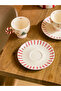 LCW HOME Mixed Christmas Themed 2-Person Porcelain Coffee Cup Set 90 ml - 3
