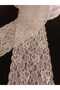White Wide Interlace Lace