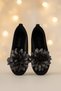 Black Rose Women's House Slippers Home Slippers Home Shoes Bohça Çeyiz