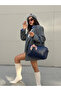 Evely Model Dark Blue Women's Hand and Shoulder Bag - 4
