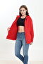 100% Cotton, No Shearling, 3 Threads, Oversized Wide Fit, Zippered, Hooded Kangru Pockets, Sweatshirt Cardigan - 2