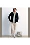 Men's Slim Fit French Terry Knit Hoodie Jacket - 2