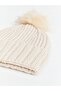 Plush Pompom Women's Beret - 2