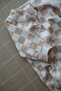 100% Organic Cotton Latte Checkerboard Pattern Girls-Boys Soft Baby Romper - 5