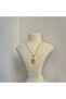 Non-Tarnish Steel Yellow Enamel Pearl Artistic Pop-Up Necklace - 5