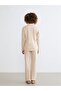 Lcw Young Shirt Collar Striped Women's Pajama Set - 4