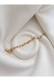 Steel Interlocking Bracelet - Gold Color Steel Bracelet