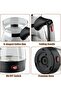 500ML Turkish Glass Electric Coffee Maker with Foldable Handle - 4