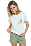Women's White Relaxed Fit 100% Cotton T-Shirt – Pier-Side Beach Houses Printed - 3