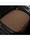 Hand Feather Tan Color Capitoné 3 Pieces Car Seat Cushion Seat Protector - 5
