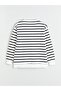 Lcw Comfort Crew Neck Striped Women's Sweatshirt - 6