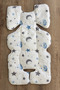 100% Cotton Poplin Stroller Cushion and Car Seat Cushion - 6