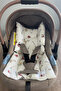 100% Cotton Muslin Stroller Cushion and Car Seat Cushion - 5