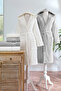 Bright Velvet Family Set Grey-Cream