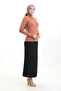Women's Finger Detailed High Neck Bodysuit - 2