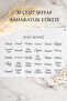 30 Pieces Transparent Spice Label Spice Rack Label Set Waterproof 30 Kinds of Stickers