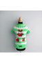 Green and White New Year/Christmas Sweater for Cat and Dog - 2