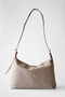 Suede Cushy Crossbody Shoulder Bag