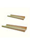 Floating Shelf Scandinavian Style Decorative Wall Shelf for Kids Room, Natural Burnt Pine Wood - 7