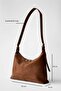 Suede Cushy Crossbody Shoulder Bag - 3