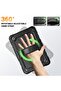 Case for Samsung Galaxy Tab A9 Plus 11" (2023) - Shockproof, 360° Stand, Black - 3