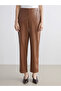 Timeless Clothing & Timeless Choices Women's Leather-Look Pants with Drawstring Waist - 2