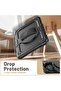 Case for Samsung Galaxy Tab A9 Plus 11" (2023) - Shockproof, 360° Stand, Black - 5