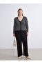 Esvab • Modern & Distinctive Women's Knitwear Pants with Waist Drawstring - 2