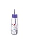 Animal Figured Water and Milk Bottle with Straw Glass 500 ml - 5