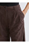 Esvab • Modern & Distinctive Wide-Leg Women's Velvet Trousers - 3