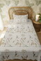 100% Cotton Pastel Country Patterned Single Pique Set - 3