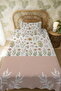 100% Cotton Rustic Spring Patterned Single Pike Set - 3