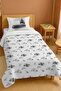 100% Cotton Foggy Mountains Patterned Single Pike Set
