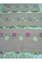 Handmade Embroidery Embroidered Needle Embroidered Prayer Cover Dowry Holder Mevlit Hijab Crepe Fabric 145X75 cm - 8