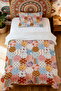 100% Cotton Talisman Patch Patterned Single Pique Set - 2
