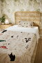 100% Cotton Ethnic Bohemian Motifs Patterned Single Pike Set - 5